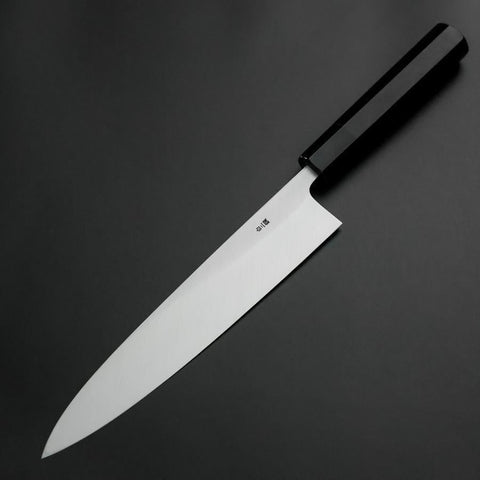 Aideba White Steel #2 Kasumi Buffalo Ebony Handle 240mm
