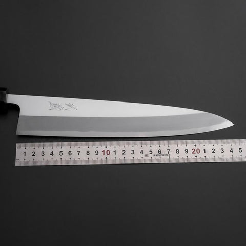 Aideba White Steel #2 Kasumi Buffalo Ebony Handle 240mm