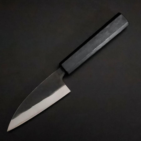 Ajikiri Blue Steel #2  Kurouchi Blue Urushi Handle 105mm