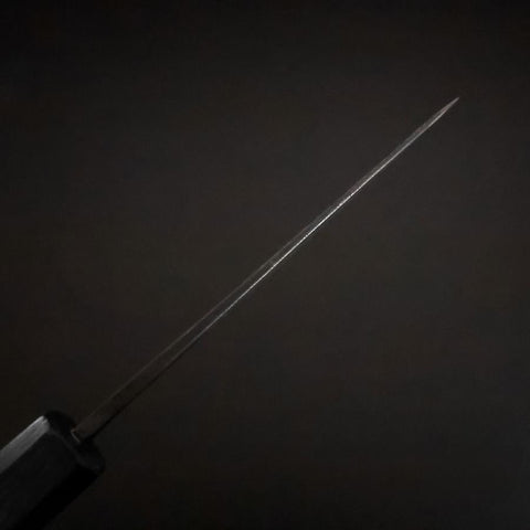 Ajikiri Blue Steel #2  Kurouchi Blue Urushi Handle 105mm