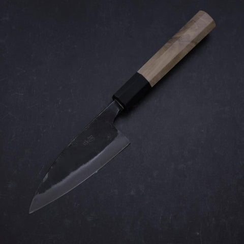 Ajikiri White Steel #2 Kurouchi Buffalo Magnolia Handle 105mm