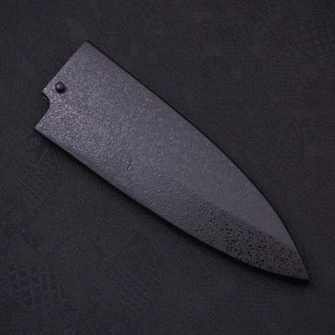 Black-Ishime Saya Sheath for Deba with Pin, 165mm