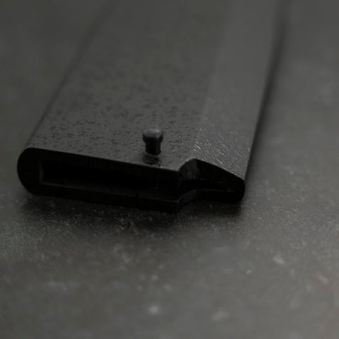Black-Ishime Saya Sheath for Deba with Pin 180mm