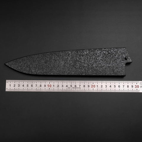 Black-Ishime Saya Sheath for Gyuto with Pin, 270mm