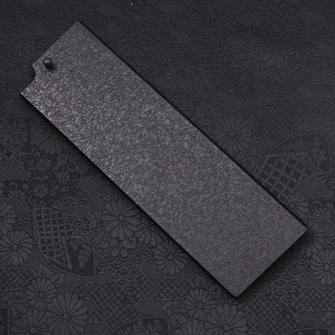 Black-Ishime Saya Sheath for Nakiri Knife with Pin, 165/180mm