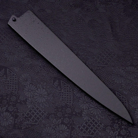 Black-Ishime Saya Sheath for Sujihiki with Pin, 240mm