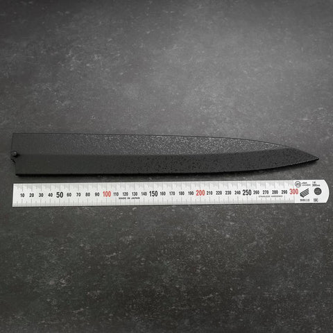 Black-Ishime Saya Sheath for Yanagiba with Pin 300mm