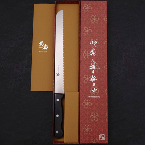 Bread knife Molybdenum Polished Western Handle 250mm