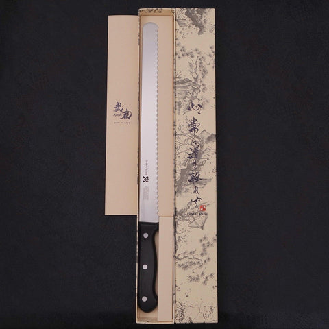 Bread knife Molybdenum Polished Western Handle 300mm