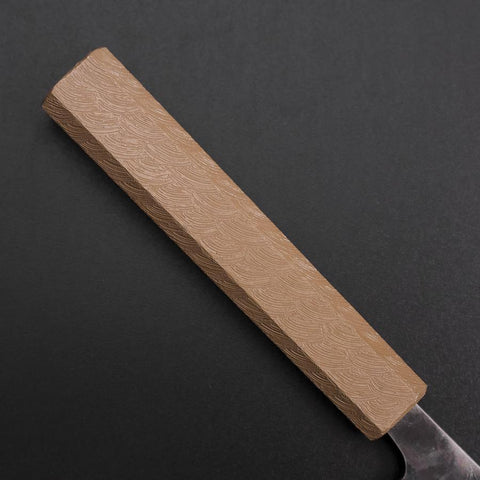 Bunka Blue Steel #1 Kurouchi White Urushi Handle 170mm