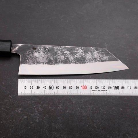 Bunka Blue Steel #1 Kurouchi Dark Blue Urushi Handle 170mm