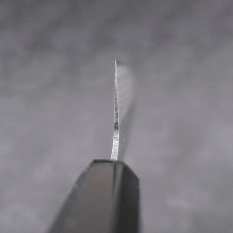 Bunka Blue Steel #2 Damascus Buffalo Ebony Handle 165mm