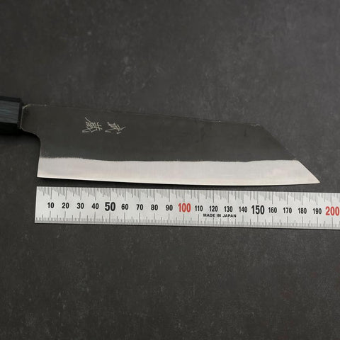 Bunka Blue Steel #2 Kurouchi Dark Blue Urushi Handle 190mm