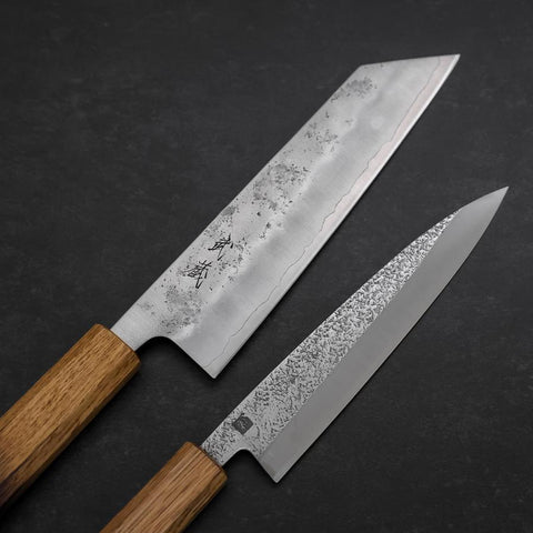 Bunka & Kaisaki Silver Steel #3 Vg-10 Nashiji Yaki Urushi Sakura Set