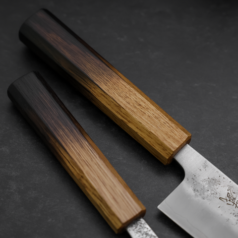 Bunka & Kaisaki Silver Steel #3 Vg-10 Nashiji Yaki Urushi Sakura Set