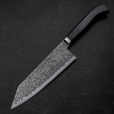Bunka SG-2 Black Damascus Western Ebony Handle 180mm