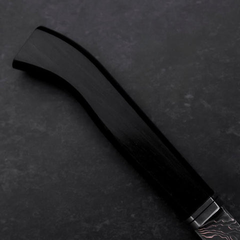 Bunka SG-2 Black Damascus Western Ebony Handle 180mm