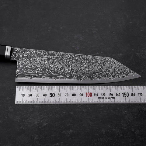 Bunka SG-2 Black Damascus Western Ebony Handle 180mm
