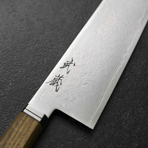 Bunka SG-2 Damascus Western Golden Ebony Handle 180mm
