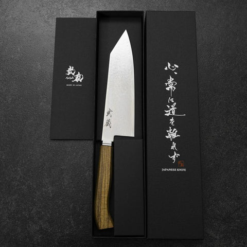 Bunka SG-2 Damascus Western Golden Ebony Handle 180mm