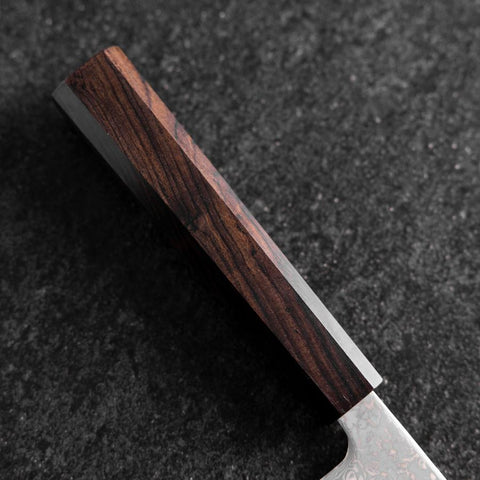 Bunka SLD Black Damascus Ebony Handle 175mm