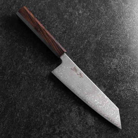 Bunka SLD Black Damascus Ebony Handle 175mm