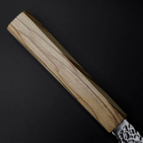 Bunka SLD Nickel Tsuchime Colored Damascus Olive Handle 170mm Limited Edition