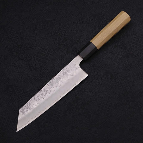 Bunka Silver Steel #3 Nashiji Buffalo Magnolia Handle 170mm