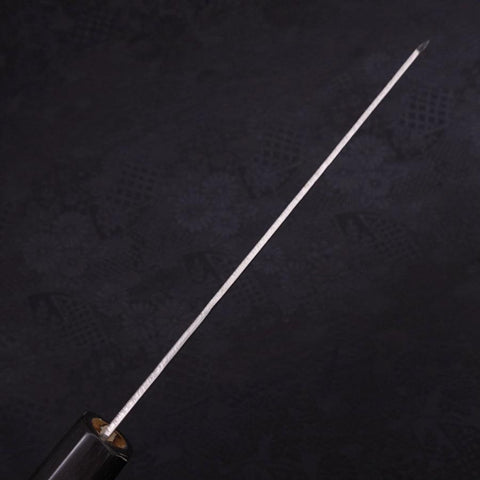 Bunka Silver Steel #3 Nashiji Buffalo Magnolia Handle 170mm
