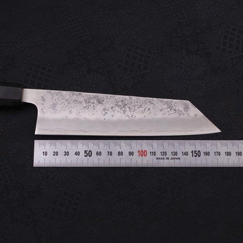 Bunka Silver Steel #3 Nashiji Buffalo Magnolia Handle 170mm