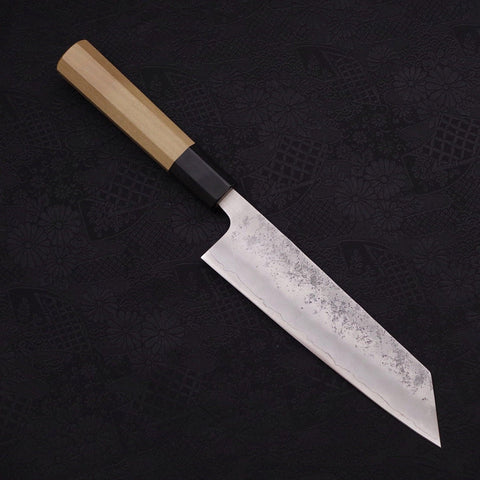 Bunka Silver Steel #3 Nashiji Buffalo Magnolia Handle 170mm