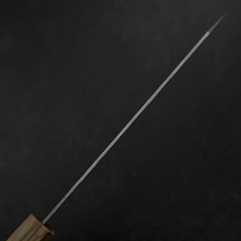 Bunka Silver Steel #3 Nashiji Olive Handle 175mm