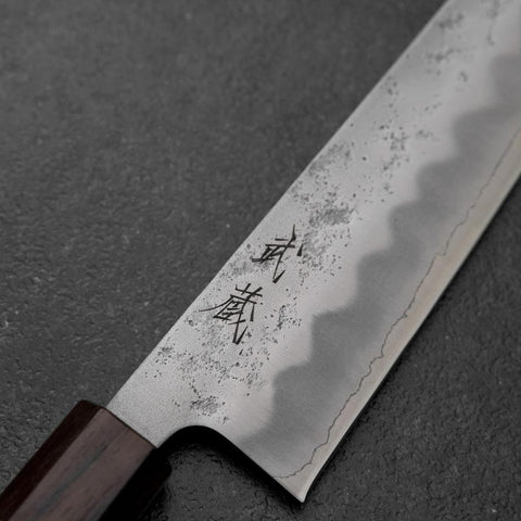 Bunka Silver Steel #3 Nashiji Shitan&Walnut Handle 170mm