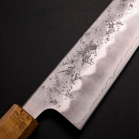 Bunka Silver Steel #3 Nashiji Yaki Urushi Handle 170mm