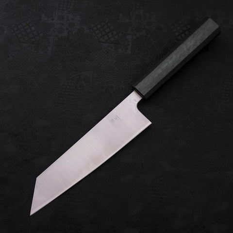 Bunka Silver Steel #3 Polished Green Urushi Handle 170mm