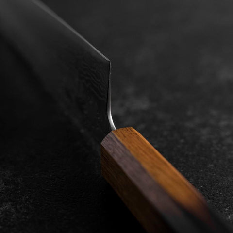 Bunka Acciaio Inox Svedese Nashiji Washi Damasco Manico Yaki Urushi 170mm