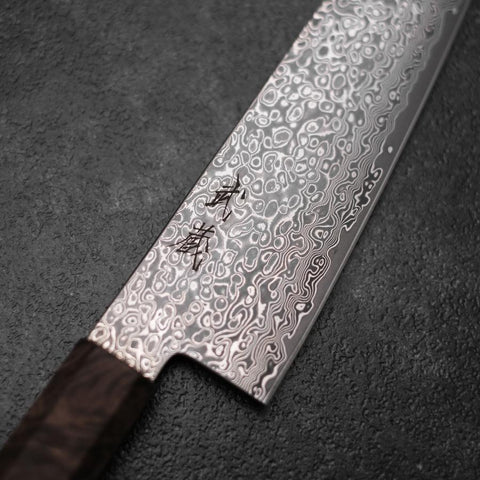 Bunka VG-10 Damascus Brown Birch Handle 165mm