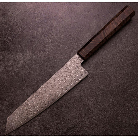 Bunka VG-10 Damascus Brown Birch Handle 180mm