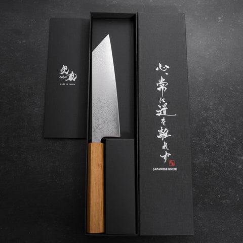Bunka VG-10 Damascus Oak Handle 170mm