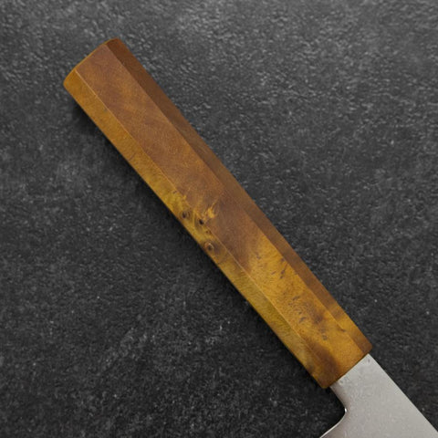 Bunka VG-10 Damascus Yellow-Brown Birch Handle 180mm
