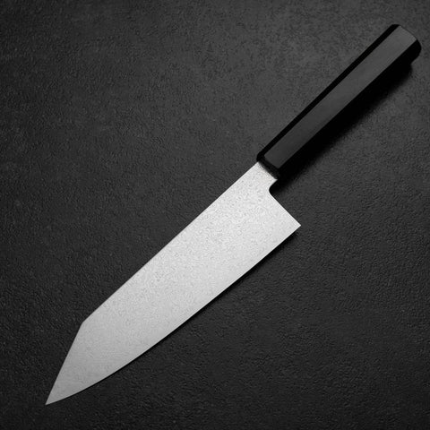 Bunka VG-10 Mirror Damascus Ebony Handle 180mm