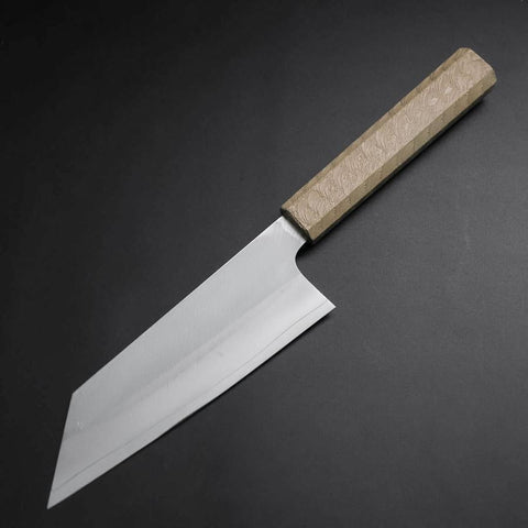 Bunka VG-10 Polished White Urushi Handle 165mm