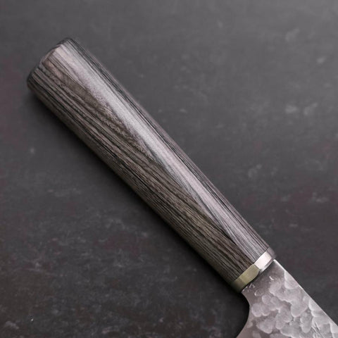 Bunka VG-10 Tsuchime Oval Charcoal Handle 165mm
