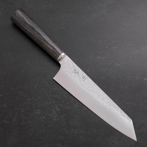 Bunka VG-10 Tsuchime Oval Charcoal Handle 165mm