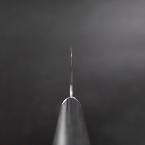 Bunka VG-10 Tsuchime Oval Charcoal Handle 180mm