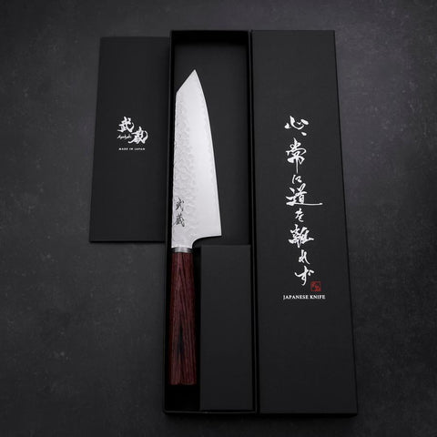 Bunka VG-10 Tsuchime Oval Mahogany Handle 165mm
