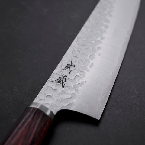 Bunka VG-10 Tsuchime Oval Mahogany Handle 180mm