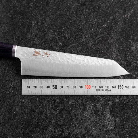 Bunka VG-10 Tsuchime Oval Purple Handle 165mm