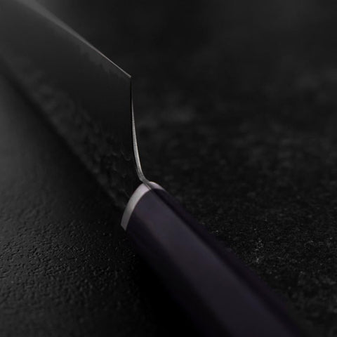 Bunka VG-10 Tsuchime Oval Purple Handle 180mm