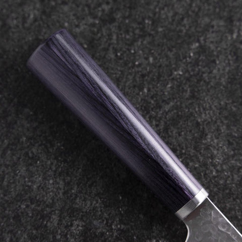 Bunka VG-10 Tsuchime Oval Purple Handle 180mm